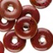 FM - Donut porcellana rosso 27mm FM - Donut porcellana rosso 27mm