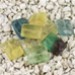 FM - Fluorite golden rettangolo 12mm FM - Fluorite golden rettangolo 12mm