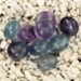 FM - Fluorite rainbow rondella 10mm