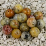 FM Agata gialla sfera 6mm