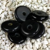 FM Agata nera donut 15mm