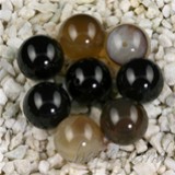 FM Agata nera sfera 10mm