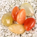 FM Agata rossa goccia 20mm