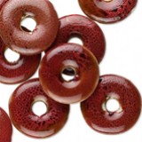 FM Donut porcellana rosso 27mm