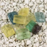 FM Fluorite golden rettangolo 12mm