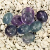 FM Fluorite rainbow rondella 10mm