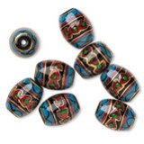 FM Gypsy bead ovale 13mm 