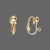 FM Orecchini clip placcati