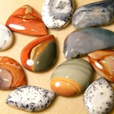 Imp Cabochon assortiti in pietra dura