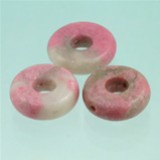Imp Rodonite donut 15mm foro passante