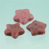 Imp Rodonite stella piatta 15mm