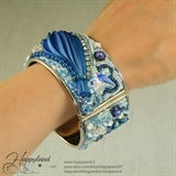 Le Gioie di Happyland Antille shibori cuff