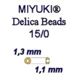 Miyuki® Delica® Beads 15/0