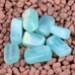 Imp - Opale azzurro rettangolo 9/12mm