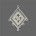 FM - Pendente per orecchini 23x30mm FM - Pendente per orecchini 23x30mm