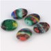 FM - Pietra arcobaleno ovale 9mm FM - Pietra arcobaleno ovale 9mm
