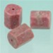 Imp - Rodonite esagono 12mm Imp - Rodonite esagono 12mm