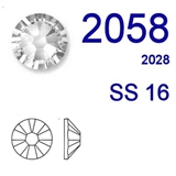 Swarovski® 2028 / 2058 - SS 16 ( 3.8 - 4.0 mm ) NO HOTFIX