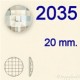 Swarovski® 2035 - 20 mm - Chessboard Circle