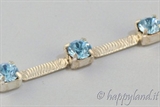 Swarovski® 27B04 Catena Strass Argento925
