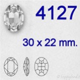 Swarovski® 4127 - 30 x 22 mm