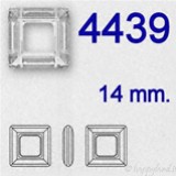 Swarovski® 4439 - 14 mm - Square Ring