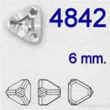 Swarovski® 4842 - 6 mm - Piramide