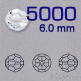 Swarovski® 5000 Bead - 06 mm ( Sfera 32 faccette )
