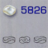 Swarovski® 5826 Curved Crystal Pearl