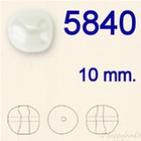 Swarovski® 5840 - 10 mm - Crystal Baroque Pearl