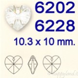 Swarovski® 6202 - 6228 Cuore 10 mm