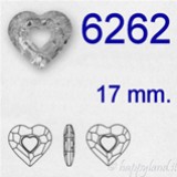 Swarovski® 6262 Miss U Heart - 17 mm