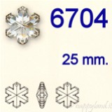Swarovski® 6704 - 25 mm - Snowflake