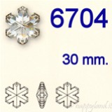 Swarovski® 6704 - 30 mm - Snowflake