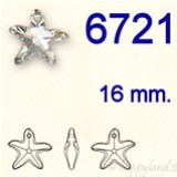 Swarovski® 6721 - 16 mm - Starfish Pendant