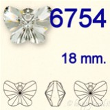 Swarovski® 6754 - 18 mm - Butterfly Pendants