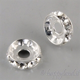 Swarovski® 77512 Round spacer - Crystal