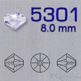 Swarovski® Bead 5301 / 5328 - 8 mm ( Bicono 16 faccette )