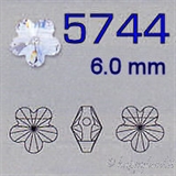 Swarovski® Bead 5744 - 6 mm ( Fiore 32 faccette )
