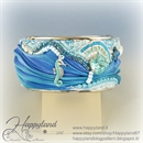 Antille shibori cuff